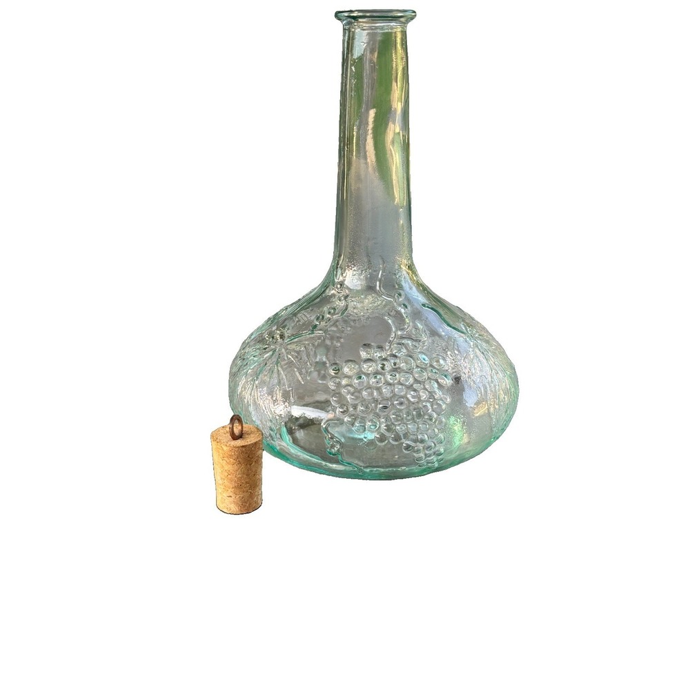 Vintage Bormioli Rocco Country Home Decanter - Made In Italy - Cottagecore